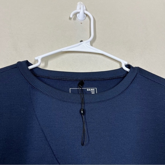 NWOT Game by Universal Standard Iris Spacer Sweatshirt Dress Size 2XS or US 6-8 - Picture 7 of 12